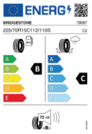 BRIDGESTONE - D 840 BZ M+S (TL)