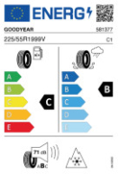 GOODYEAR - ULTRAGRIP PERFORMANCE + SUV EVR M+S 3PMSF (TL)