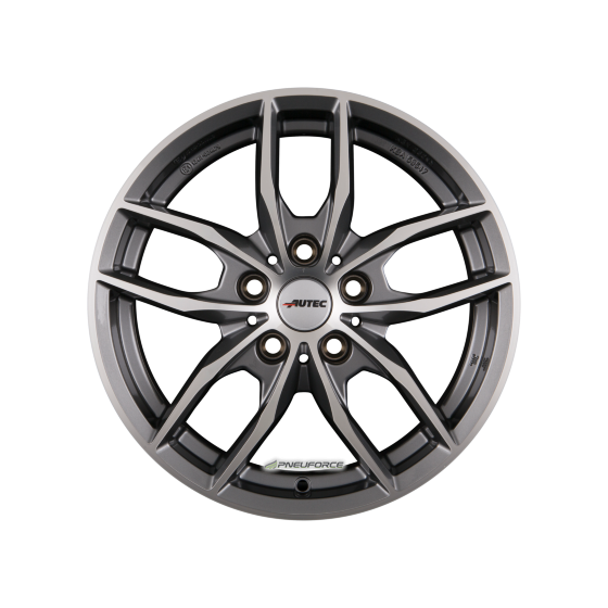 AUTEC - BAVARIS TITANSILBER POLIERT 6,5X16 LK:5/112 ET:54 ML:66,6