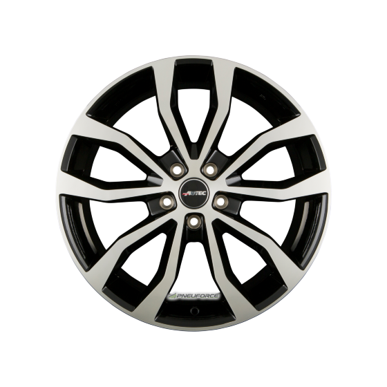 AUTEC - UTECA SCHWARZ POLIERT 7,5X17 LK:5/112 ET:36 ML:66,5