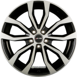 AUTEC - UTECA SCHWARZ POLIERT 7,5X17 LK:5/112 ET:36 ML:66,5