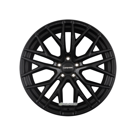 CARMANI - 20 LUDWIG BLACK MATT 10X22 LK:5/130 ET:35 ML:84,1