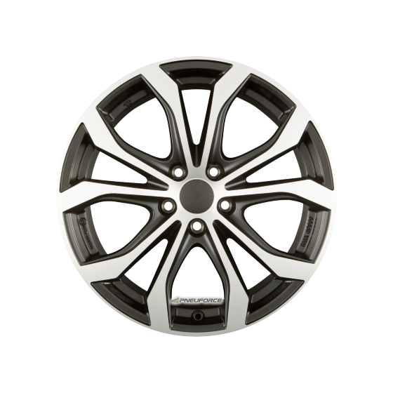 ALUTEC W10X Racing-Schwarz Frontpoliert