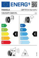 TRIANGLE TA01 195/55 R15 89 V XL