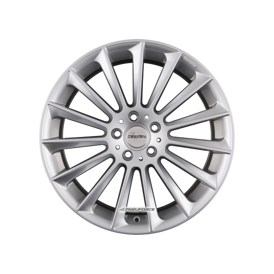 CARMANI - 17 FRITZ WHITE SILVER 9X19 LK:5/112 ET:45 ML:66,6