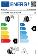 SAILUN SDR-1 225/75 R17.5 129/127M