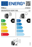 PIRELLI ST:01N 385/65 R225 160K/158L