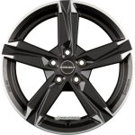 BORBET T10 Matt Schwarz Poliert