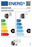 BRIDGESTONE - ER 42 RFT TURANZA Z * (TL)