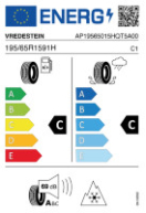 VREDEST. QUAT-5 195/65 R15 91 H