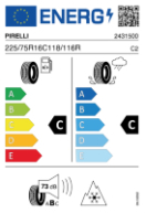 PIRELLI CARRIE 225/75 R16 118R