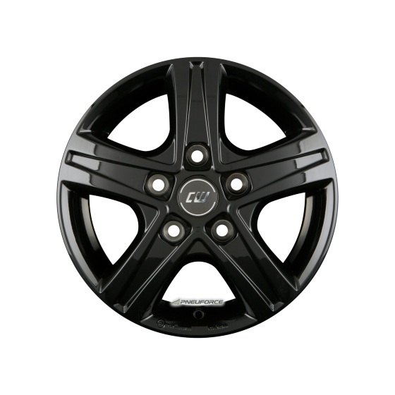 BORBET - CWD BLACK GLOSSY 6X15 LK:5/118 ET:68 ML:71,1