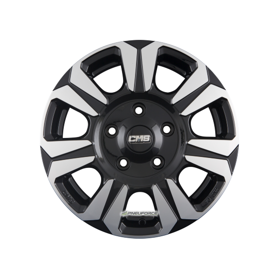 CMS-WHEELS - C31 DIAMANT SCHWARZ GLANZ 6,5X17 LK:6/139,7 ET:48 ML:92,4