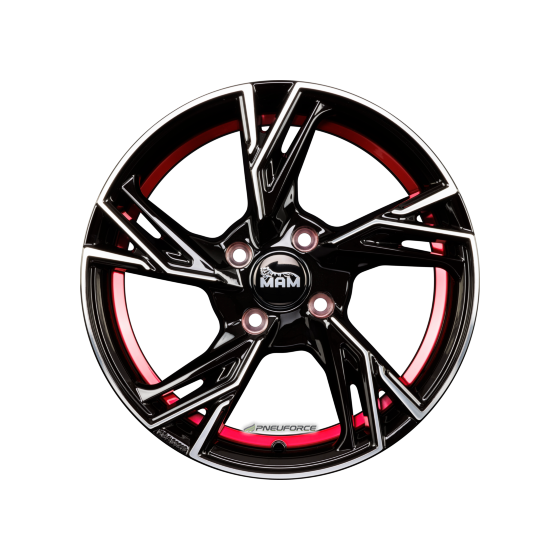 MAM MAM RS5 Black Front Polish Red Inside (BFPRI)