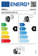 PIRELLI ZER-AS 265/40 R22 106Y XL