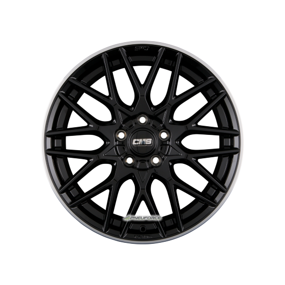 CMS-WHEELS - C25 DIAMANT HORN SCHWARZ GLANZ 9X20 LK:5/112 ET:57 ML:66,5