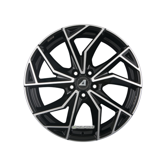 ALUTEC - ADX2 DIAMANT-SCHWARZ FRONTPOLIERT 9X20 LK:5/108 ET:38,5 ML:70,1