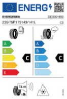 EVERGREE EAR30 235/75R175 143/141L