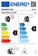 BRIDGESTONE - V-STEEL RIB R179+ M+S 3PMSF (TL)