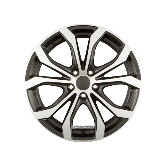 ALUTEC W10 Racing-Schwarz Frontpoliert