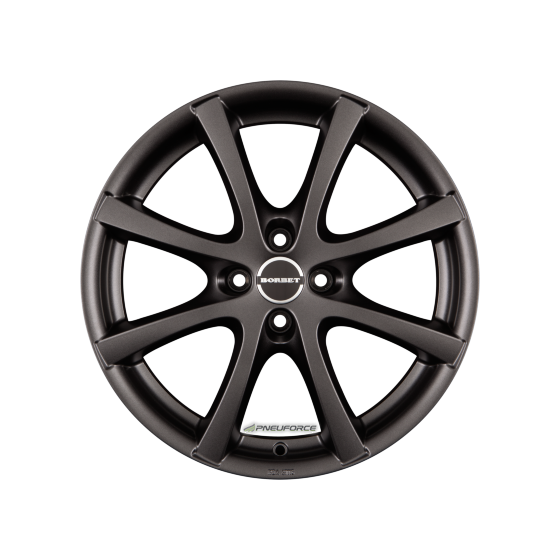 BORBET - LV4 MISTRAL ANTHRACITE MATT 5,5X15 4/100 ET:40 ML:64