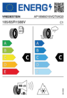 VREDEST. QUAT-5 185/65 R15 88 V