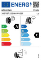 GOODYEAR FUEL-T 385/55R225 160K/158L