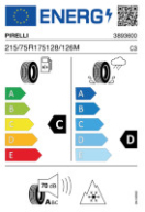 PIRELLI FR:01T 215/75R175 128/126M