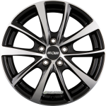 OXXO - VIDORRA BLACK (OX18) BLACK / POLISHED 7X17 LK:4/100 ET:38 ML: