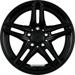 BORBET - XR BLACK GLOSSY 7,5X17 LK:5/112 ET:29 ML:66,6