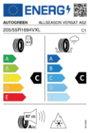 AUTOGREEN - ALL SEASON VERSAT AS2 XL 3PMSF (TL)