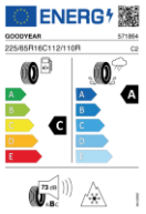 GOODYEAR 4S-CAR 225/65 R16 112/110R