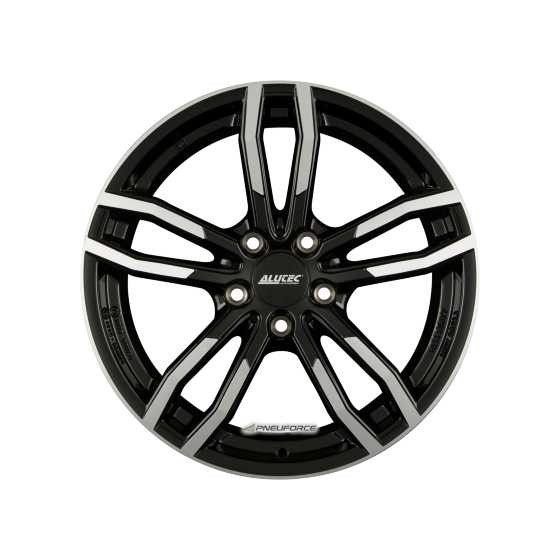 ALUTEC - DRIVE DIAMANT-SCHWARZ FRONTPOLIERT 7,5X17 LK:5/112 ET:52 ML:66,5