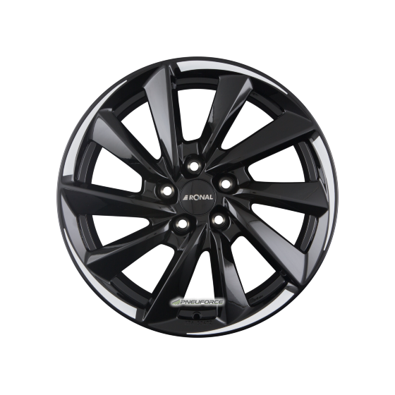 RONAL R70-BLUE Jetblack White Tail