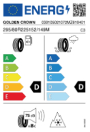 GOLDEN CROWN AD159 295/80 R22.5 152/149M