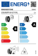 BRIDGEST A005-E 235/60 R18 107V XL