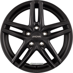 RONAL - R65 JETBLACK-MATT 8X19 LK:5/112 ET:35 ML:76