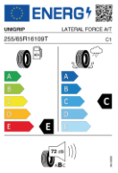 UNIGRIP - LATERAL FORCE AT (TL)