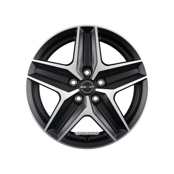 BORBET CWZ Black Polished Matt