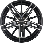 RONAL - R67 JETBLACK-FRONTKOPIERT 8X19 LK:5/112 ET:35 ML:76