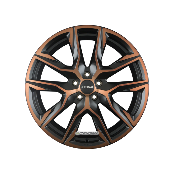 RONAL - R71 JETBLACK-COPPER MATT 8,5X20 LK:5/127 ET:56 ML:71,5