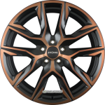 RONAL - R71 JETBLACK-COPPER MATT 8,5X20 LK:5/127 ET:56 ML:71,5