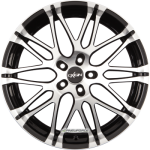 OXIGIN - 14 OXROCK BLACK FULL POLISH 8,5X18 LK:5/100 ET:35 ML:63,4