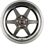 BORBET DB8GT Graphite Rim Polished