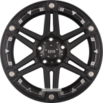 RID R01 Matte Black + Chrome Inserts