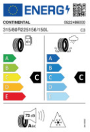 CONTINENTAL - CONTI ECOREGIONAL HD3+ M+S 3PMSF (TL)