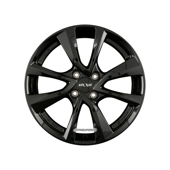 OXXO - OBERON 4 BLACK (OX07) BLACK 6,5X16 LK:4/108 ET:37,5 ML: