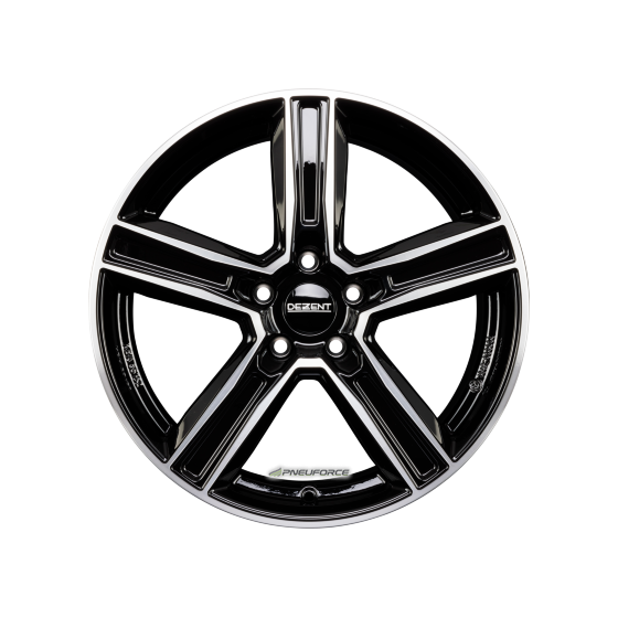 DEZENT - KG DARK BLACK/POLISHED 7,5X18 LK:5/120 ET:40 ML:64,1