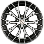 ETABETA - PIUMA-C BLACK MATT FULL POL. 8,5X19 LK:5/112 ET:25 ML:78,1
