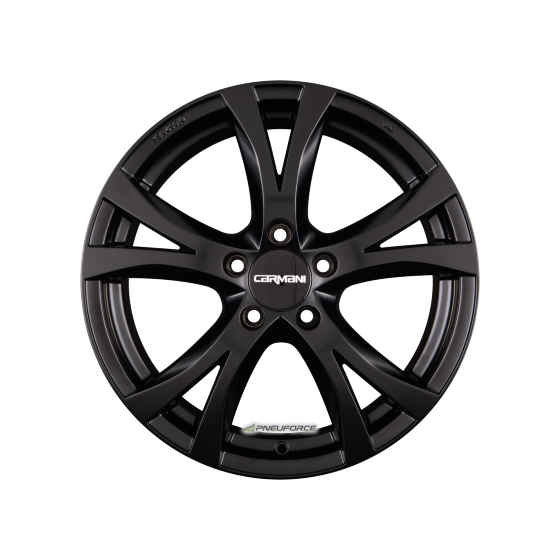 CARMANI - 09 COMPETE BLACK MATT 8X18 LK:5/108 ET:45 ML:63,4